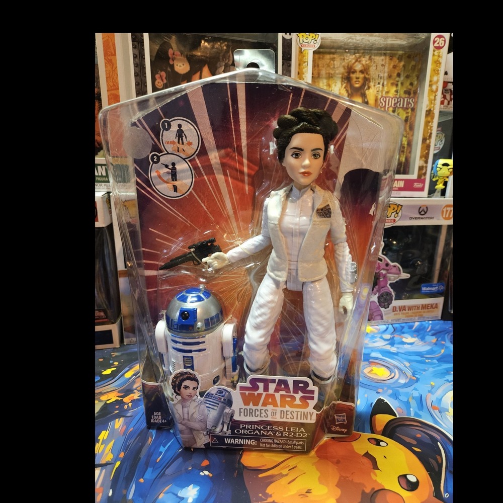 Hasbro Star Wars Forces of Destiny Princess Leia Organa & R2-D2 Action Figures
